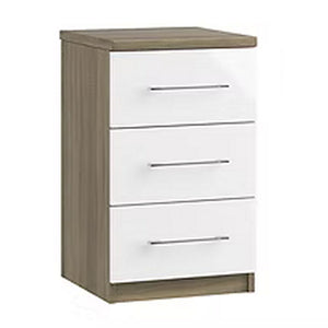 Catania - 3 DRAWER BEDSIDE