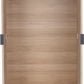 Miami 2 Door Wardrobe - Oak Effect/Black