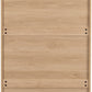 Miami 2 Door Wardrobe - Oak Effect/Black