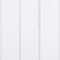 Miami 3 Door Wardrobe - White/Gold