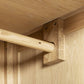 Windsor 3 Door 2 Drawer Wardrobe - Natural Oak