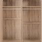 Malvern 4 Door Wardrobe - Sonoma Oak Effect