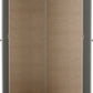 Denver 2 Door 1 Drawer Mirrored Wardrobe - Grey Gloss