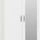Dakota 2 Door 1 Drawer Mirrored Wardrobe - White