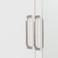 Dakota 2 Door 1 Drawer Mirrored Wardrobe - White