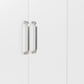Dakota 4 Door Wardrobe - White