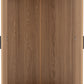 Tessa 2 Door Wardrobe - Natural Oak Effect