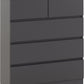Malvern 3+2 Drawer Chest - Grey