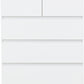 Malvern 3+2 Drawer Chest - White
