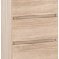 Malvern 5 Drawer Narrow Chest - Sonoma Oak Effect