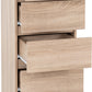 Malvern 5 Drawer Narrow Chest - Sonoma Oak Effect