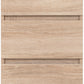 Malvern 5 Drawer Narrow Chest - Sonoma Oak Effect