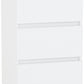 Malvern 5 Drawer Narrow Chest - White
