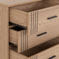 Tessa 6 Drawer Chest - Natural Oak Effect