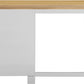 Windsor 3 Drawer Dressing Table Set - Pebble Grey/Oak/Oat Fabric