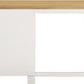 Windsor 3 Drawer Dressing Table Set - Ivory/Oak/Oat Fabric