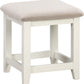 Windsor 3 Drawer Dressing Table Set - Ivory/Oak/Oat Fabric