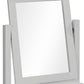 Windsor 3 Drawer Dressing Table & Mirror - Pebble Grey/Oak