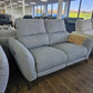 Sorrento Electric Recliner Grey 2 Seater