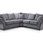 Windsor Fullback Sofa Grey Large Corner