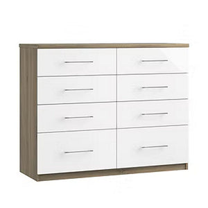 Catania - 8 DRAWER TWIN CHEST
