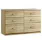 Modena - 6 DRAWER TWIN CHEST