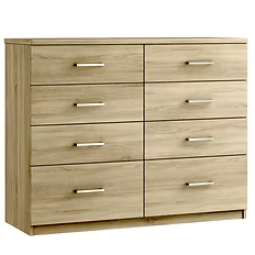 Modena - 8 DRAWER TWIN CHEST