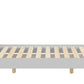 Windsor 5' Bed Low Foot End - Pebble Grey/Oak