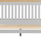 Windsor 5' Bed Low Foot End - Pebble Grey/Oak