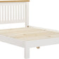 Windsor 5' Bed Low Foot End - Ivory/Oak