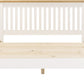 Windsor 5' Bed Low Foot End - Ivory/Oak