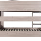 Hector Small Double Bunk Bed - Ash Grey