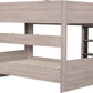 Hector Small Double Bunk Bed - Ash Grey