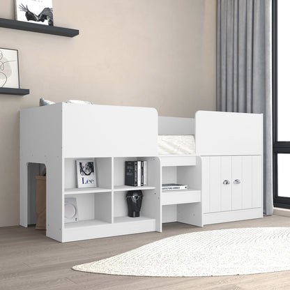 Orlando Low Sleeper Bed - White
