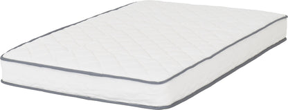 Yasmin 5' Roll-Up Mattress 18cm (Bonnel Spring) - White