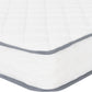Yasmin 4' Small Double Roll-Up Mattress 20cm (Pocket Spring) - White
