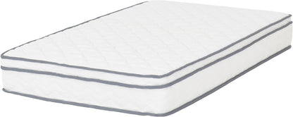 Yasmin 4'6" Roll-Up Mattress 24cm (Pocket Spring) - White