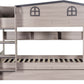 Hector Bunk Bed & Trundle Set - Ash Grey