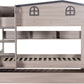 Hector Bunk Bed & Trundle Set - Ash Grey