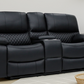 Orla Electric Recliner Sofa Black 2 Seater