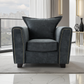 Serena Sofa Black Armchair