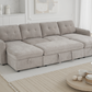 Moscow Sofabed Beige U Shape Corner