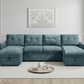 Moscow Sofabed Blue U Shape Corner