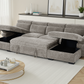 Hudson Sofabed Grey U Shape Corner