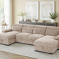 Hudson Sofabed Beige U Shape Corner