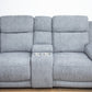 Owen Electric Recliner Sofa Grey Large Corner