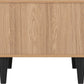 Tessa 1 Door Coffee Table - Natural Oak Effect