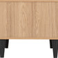 Tessa 1 Door Coffee Table - Natural Oak Effect
