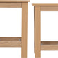Tessa Nest of 2 Tables - Natural Oak Effect