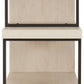 Turin TV Stand - Light Oak Effect/Black